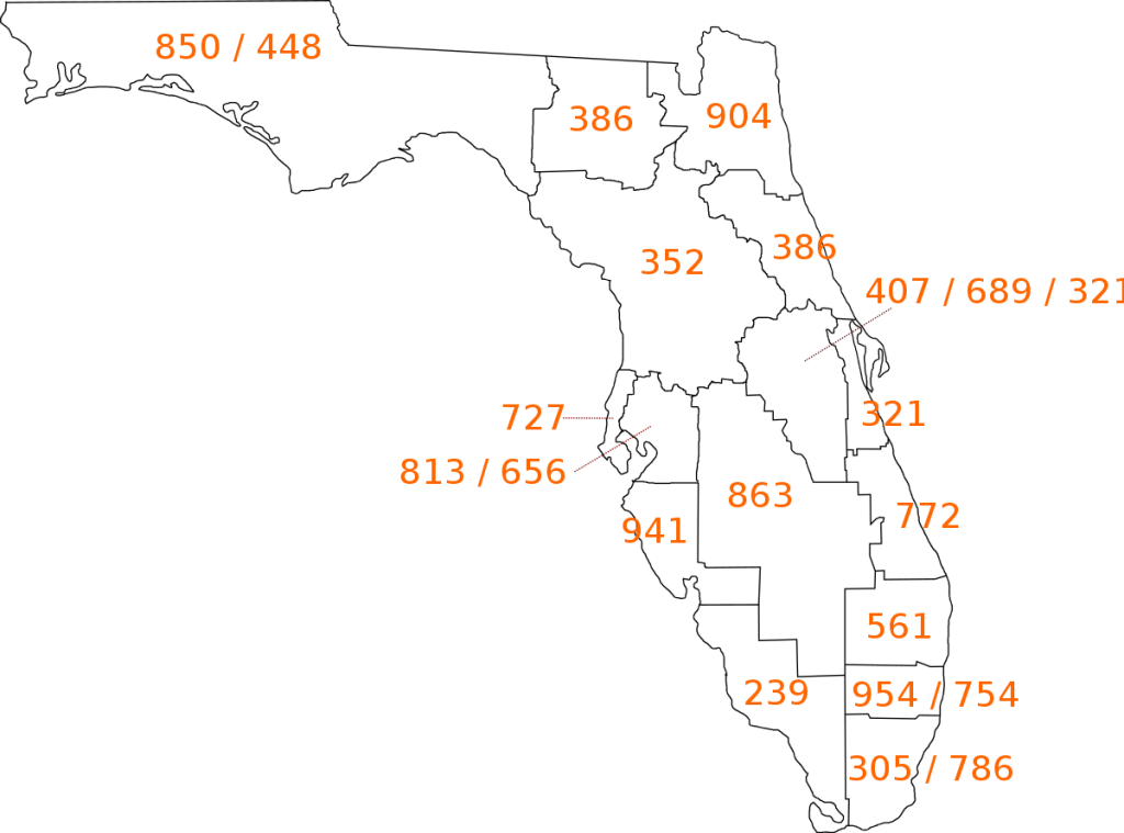 407 area code